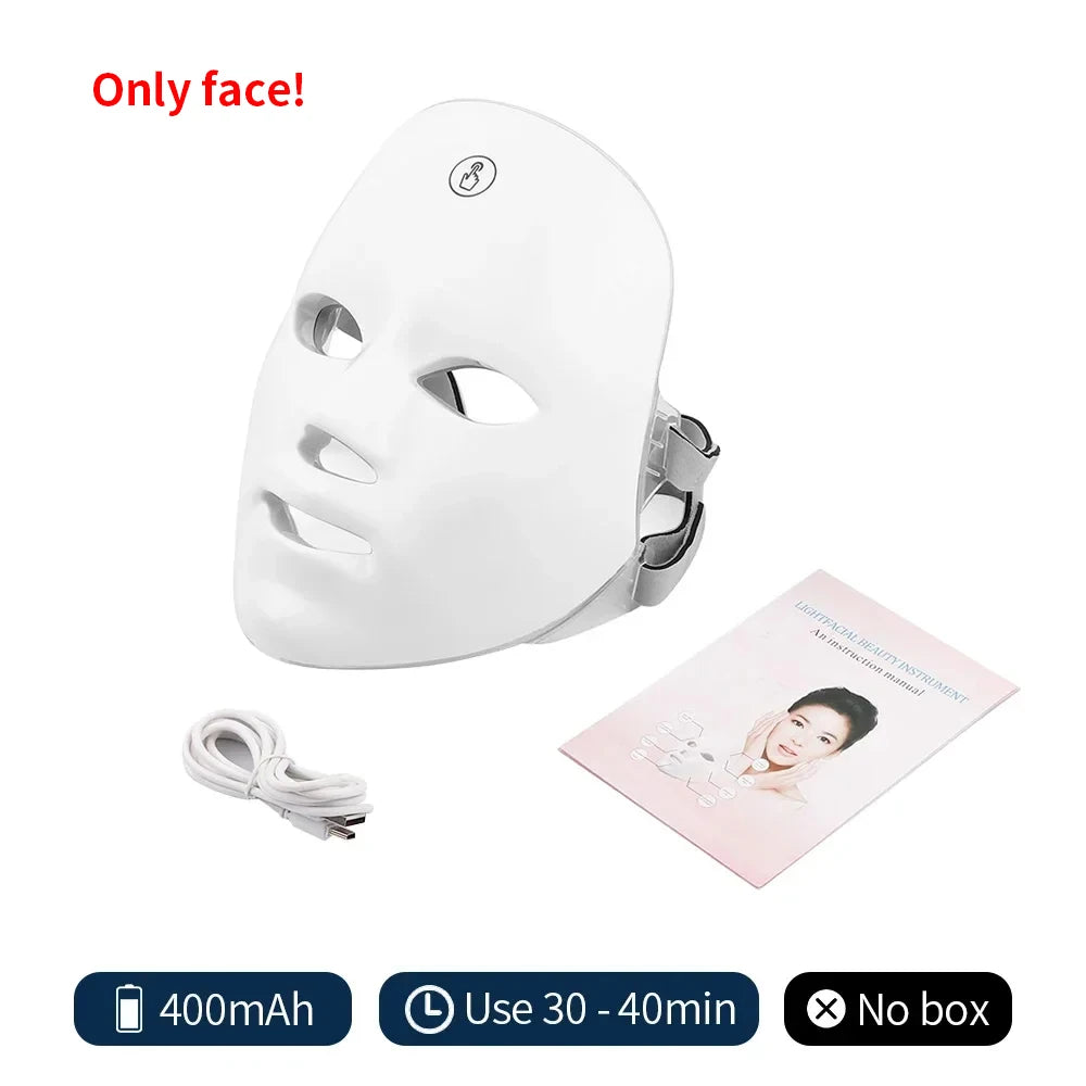 RadiantGlow™ LED Facial Mask