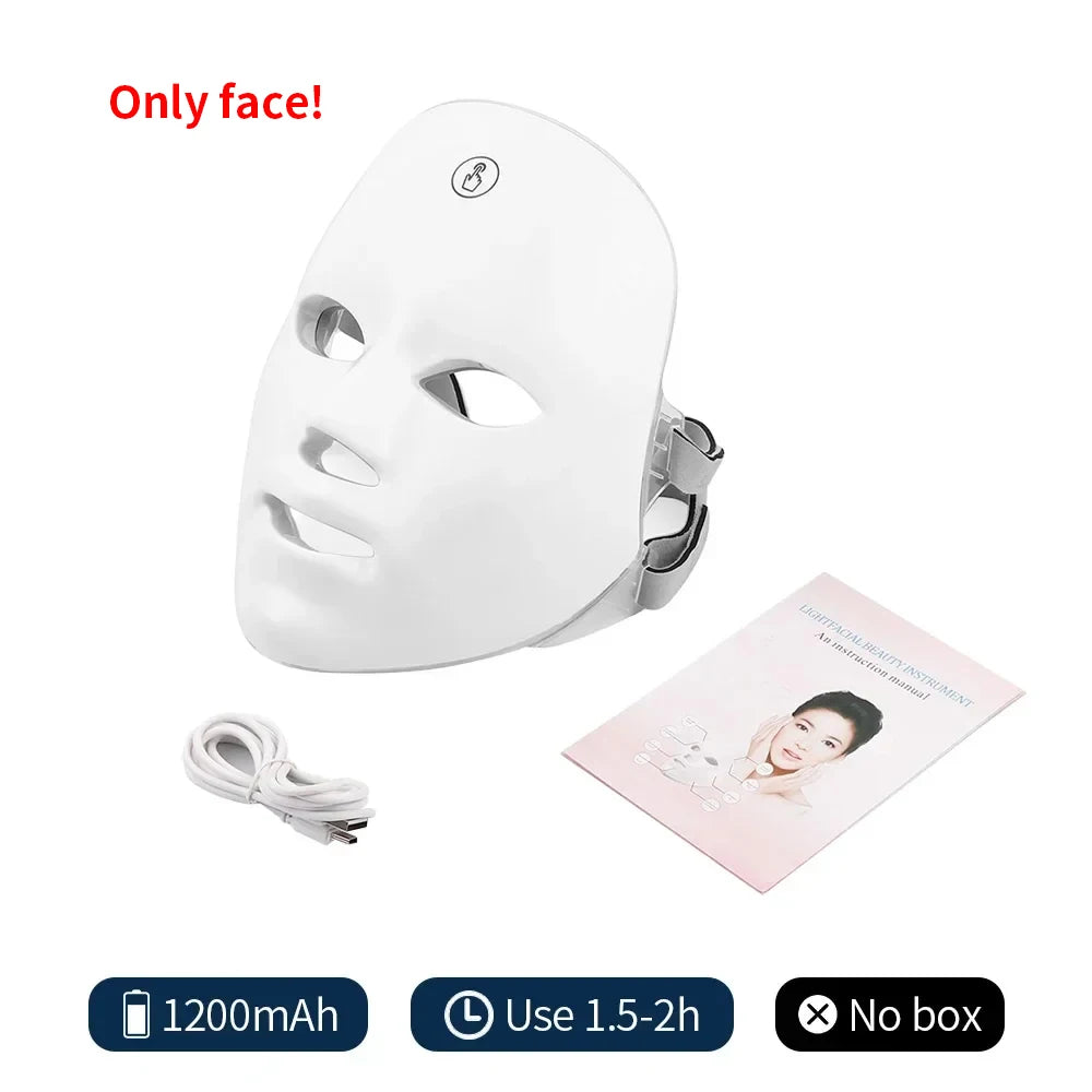 RadiantGlow™ LED Facial Mask