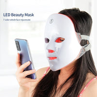 RadiantGlow™ LED Facial Mask
